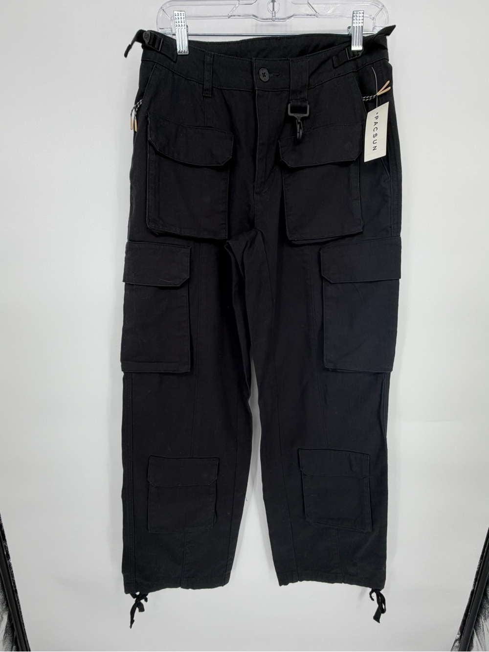 Reese Cooper Black Utility Cargo Pants